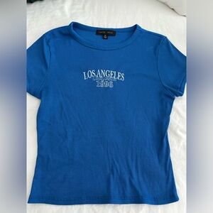Blue Short Sleeve Tee